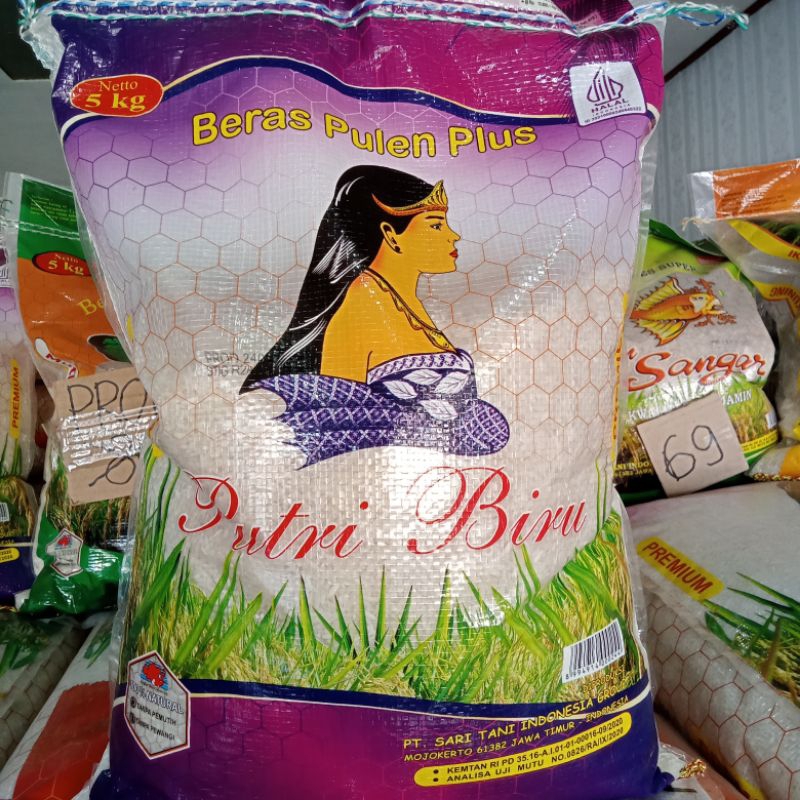 

Beras Premium Putri Biru 5kg