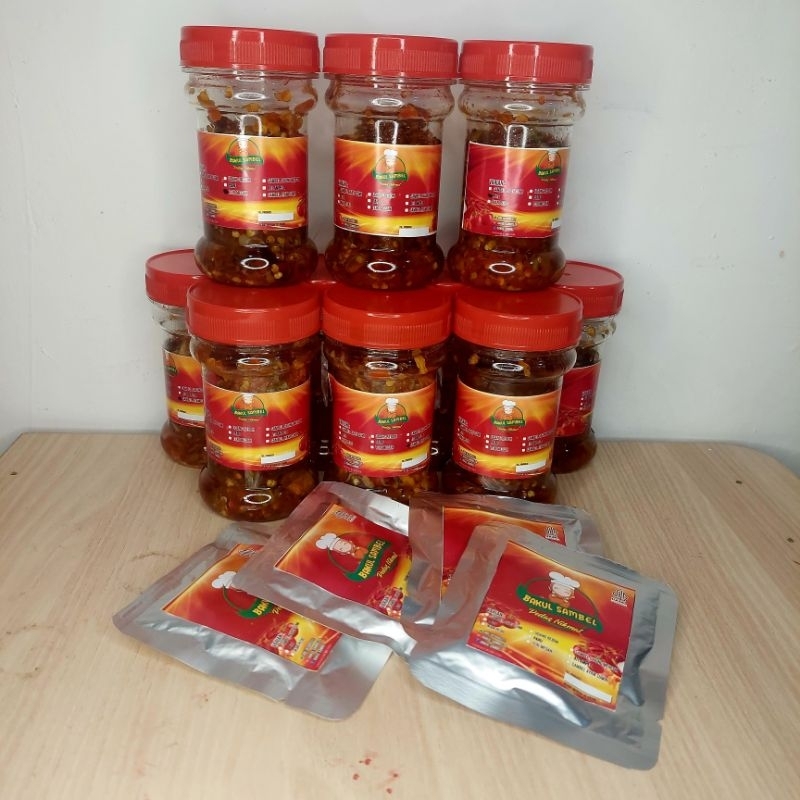 

BESTSELLER SAMBAL BABY CUMI SAMBAL PETE SAMBAL IKAN PEDO SAMBAL TERI MEDAN