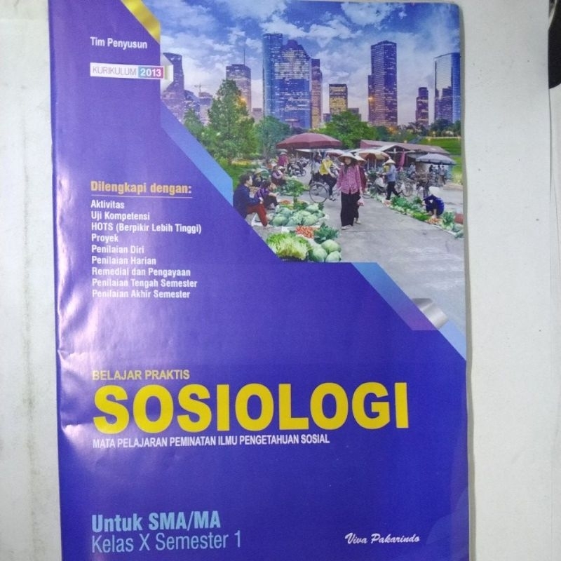 LKS SMA MA SOSIOLOGI KELAS 10 SEMESTER 1 KURIKULUM 2013