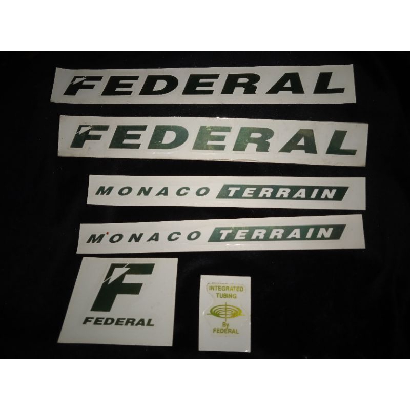 Sticker Decal sepeda Federal ori