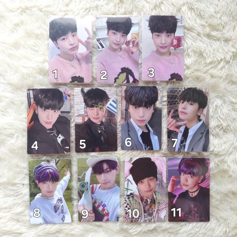 xikers yechan photocard postcard polaroid album doorbell ringin how to play