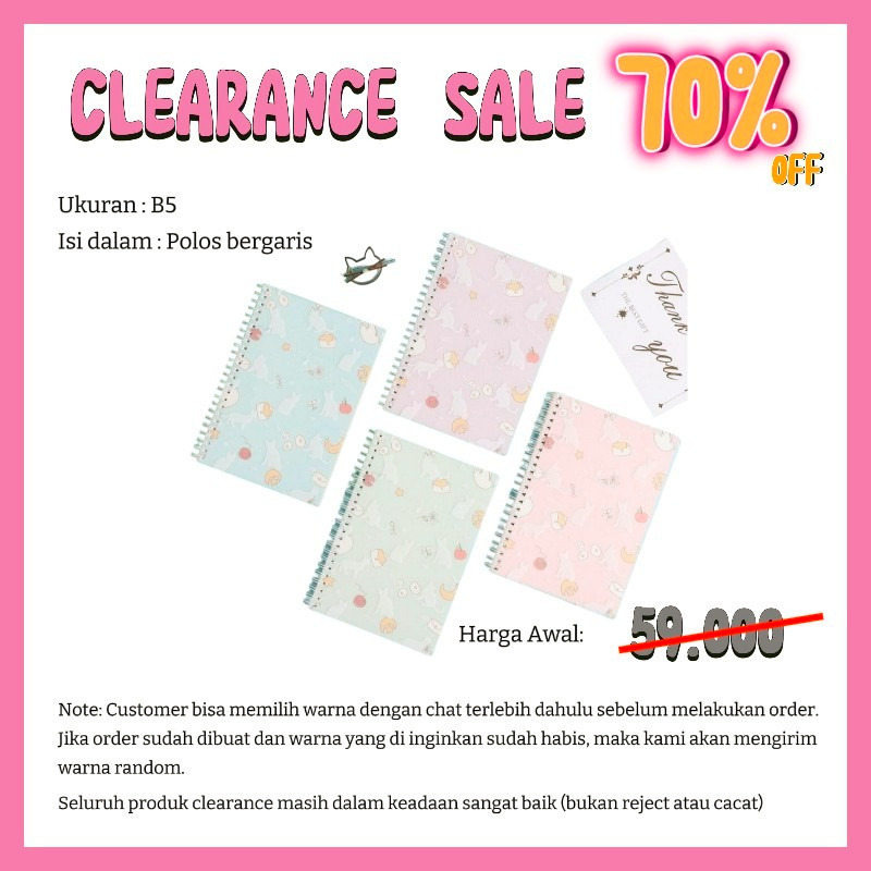 

[GARANSI 7 HARI] MARSHOFFICIAL NEW STYLE DIARY NOTEBOOK BUKU HARIAN IMPORT BINDER CAT