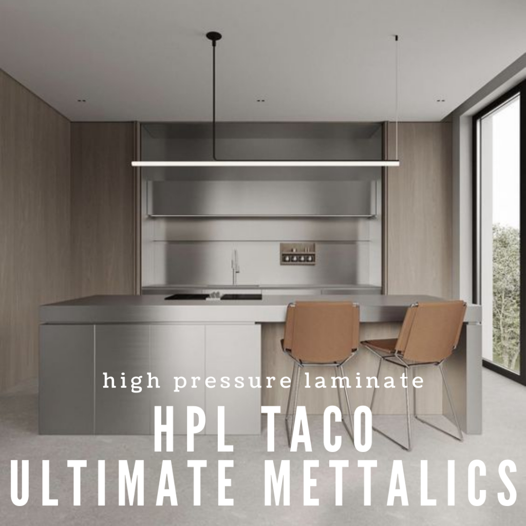 HPL PELAPIS FURNITURE TACO ULTIMATE METALLICS TEBAL 0,7MM - HARGA PERLEMBAR