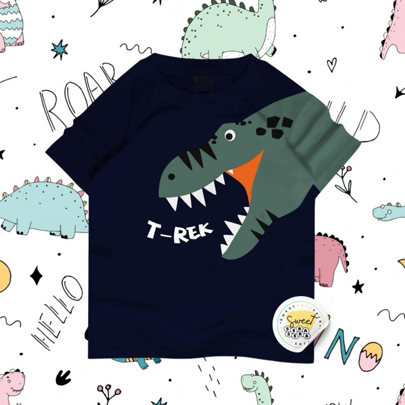 SWEETSERASERA |KAOS ANAK | KAOS ANAK LAKI-LAKI | KAOS ANAK LAKI-LAKI DINO | KAOS ANAK LAKI-LAKI DINO