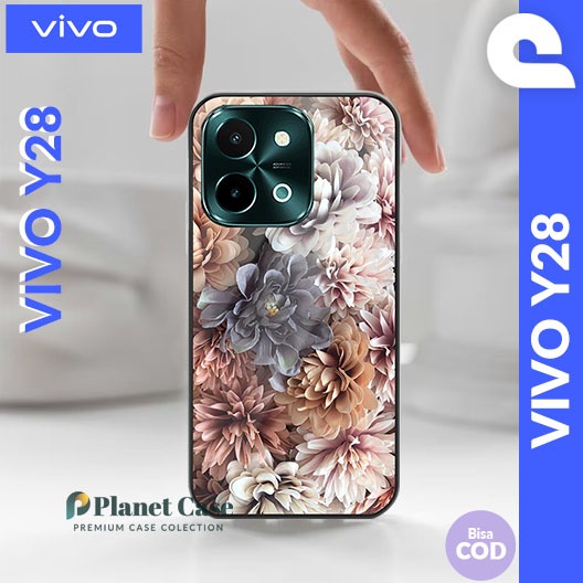 Case Vivo Y28 Casing Pelindung Body dan Kamera Vivo Y28 Softcase Karakter Y28 Silikon Protection Viv