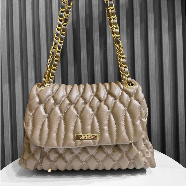 TAS SELEMPANG WANITA - TAS KONDANGAN - SLING BAG WANITA TALI RANTAI