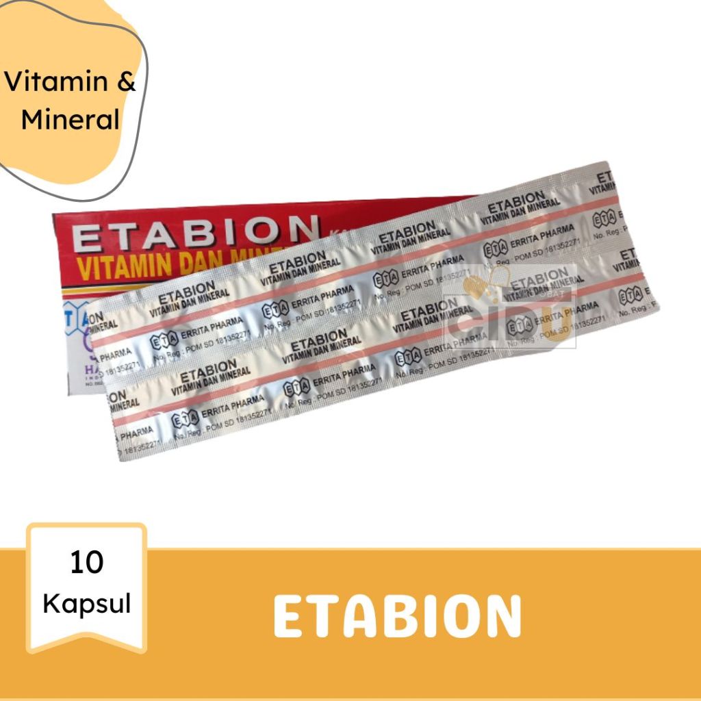 ETABION KAPSUL Vitamin dan Mineral