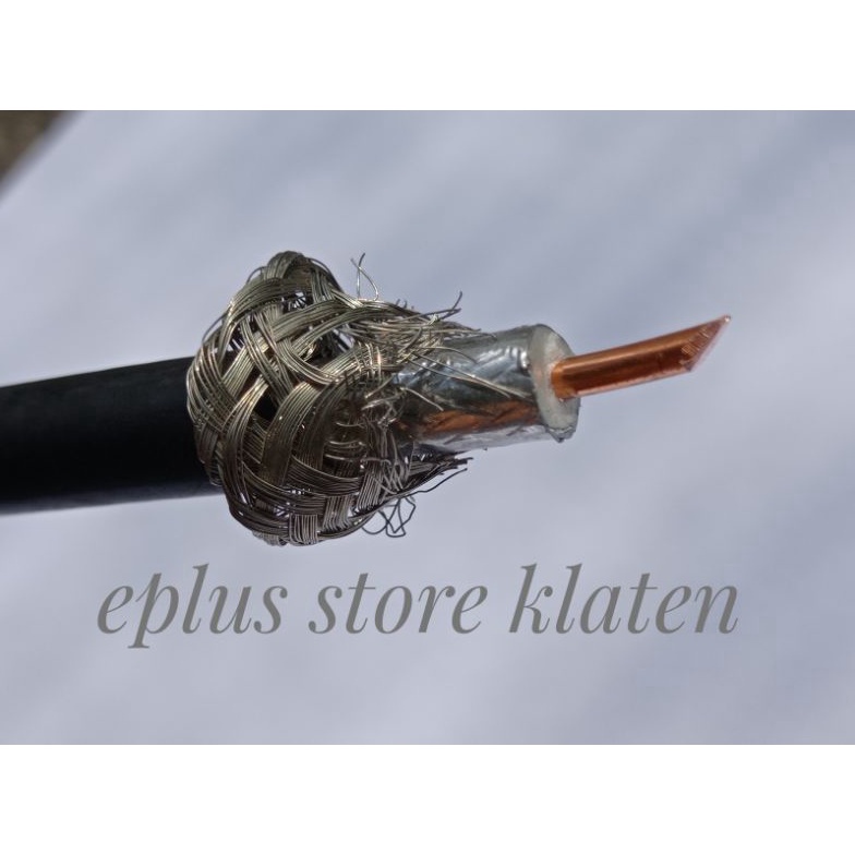 KODE K67D Kabel Coaxial Rg8 belden 9914 full tembaga kabel antena bukan belden 9913