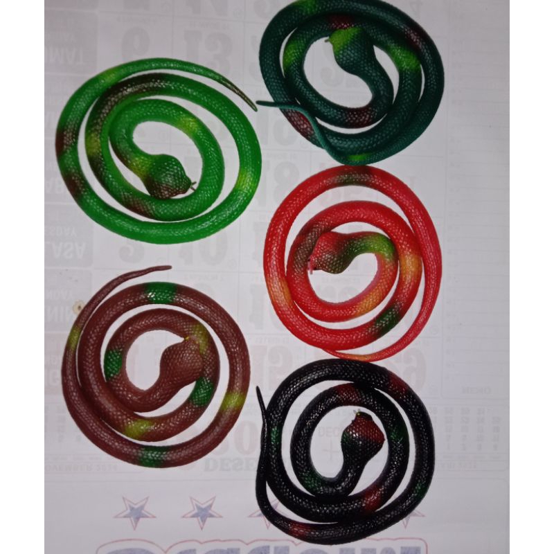 Ular Ularan Karet/Ular Mainan Anak-Anak/Mainan Prank/Mainan Edukasi/Ular"an Karet Jumbo