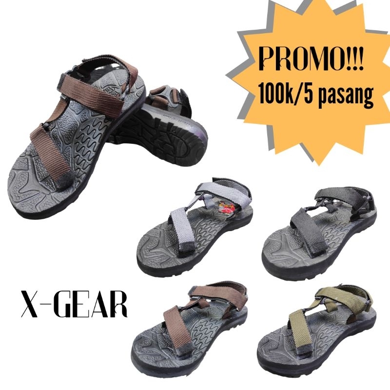 Grosir Sandal/Sandal gunung X-Gear/Sandal cowok
