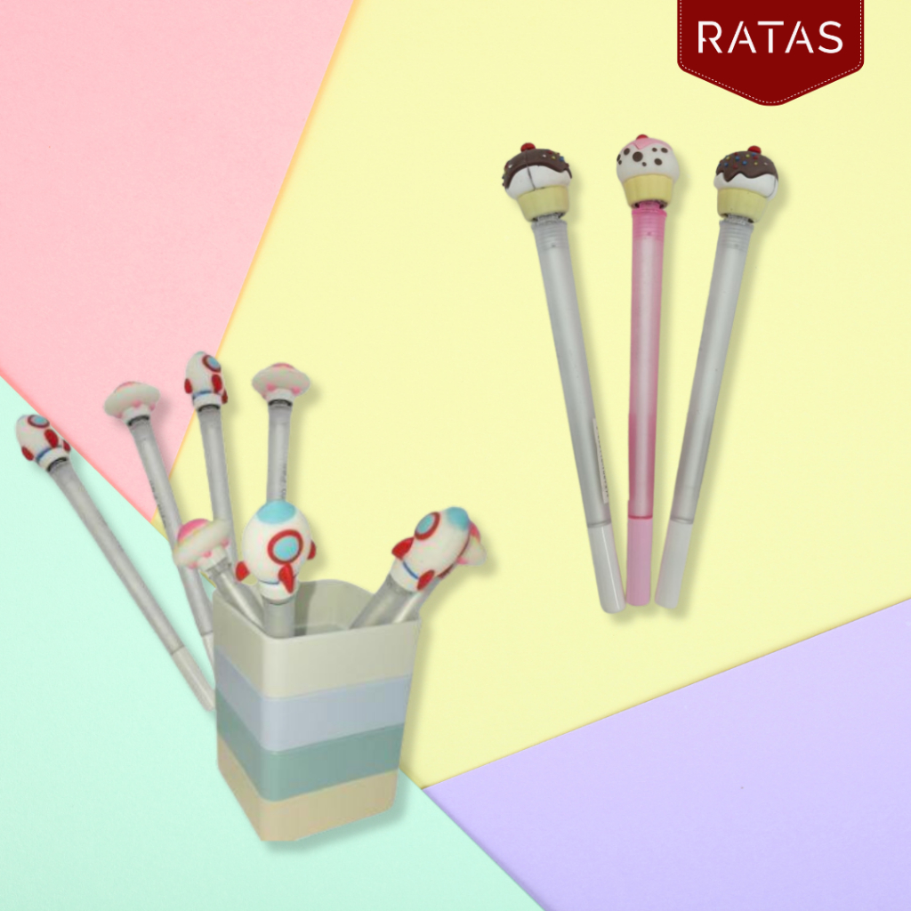 

Rocket Pens Gel/Pulpen Uvo Gel Pulpen karakter /Pena Karakter Lucu/Pen Gel Gyro Unik Pulpen Gel Bolpoin Alat Tulis Sekolah Kantor Pulpen Gel Standard Bolpoin Cair Alat Tulis Sekolah