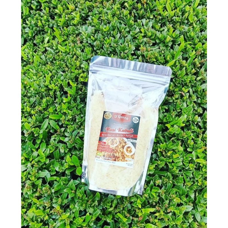 

Paket Beras Basmati Dan Bumbu Kebuli Kabsah Mandhi Biryani Instan/500gram