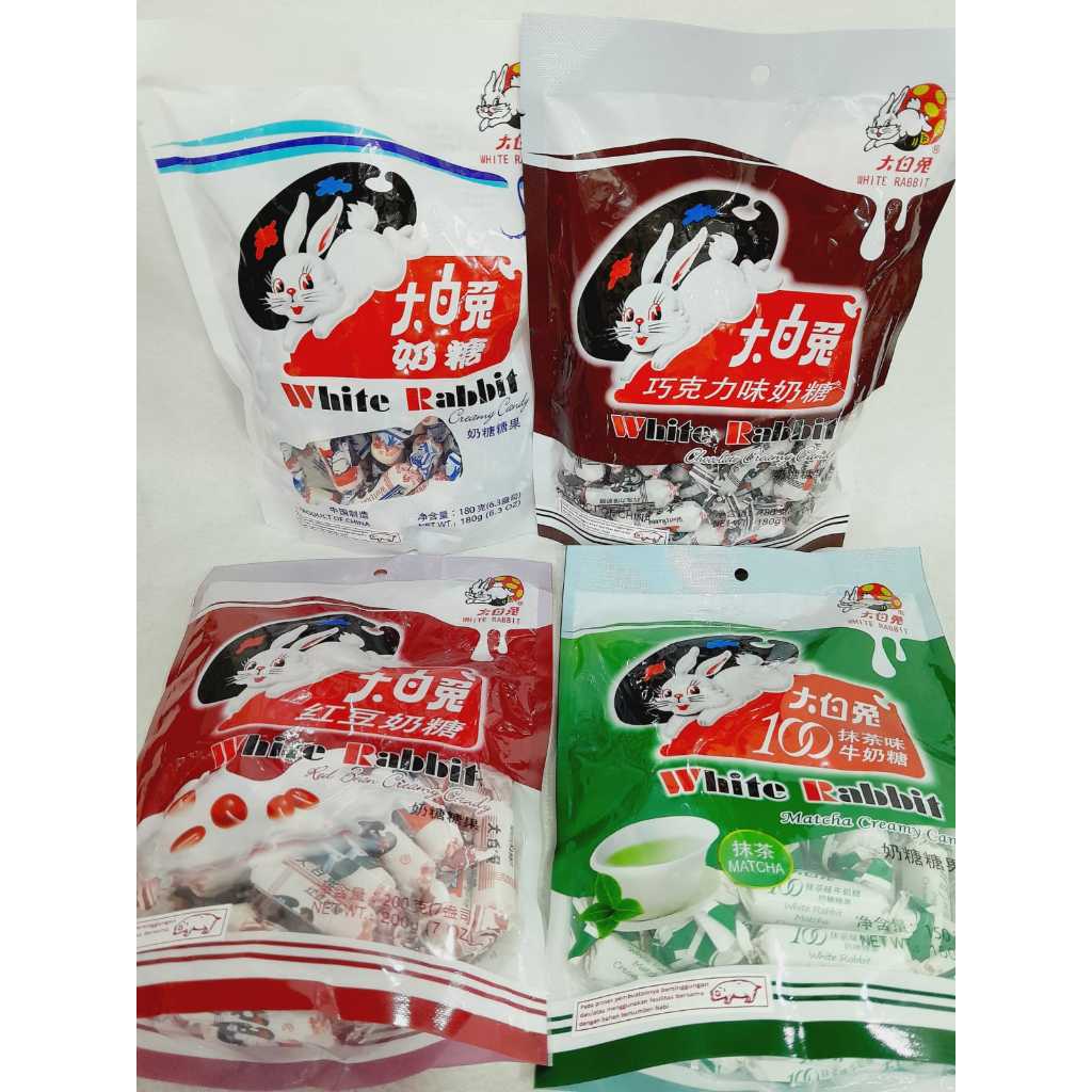 

bGF [NEW] White Rabbit Creamy Candy 180gr / Permen Susu Kelinci Putih All Variant