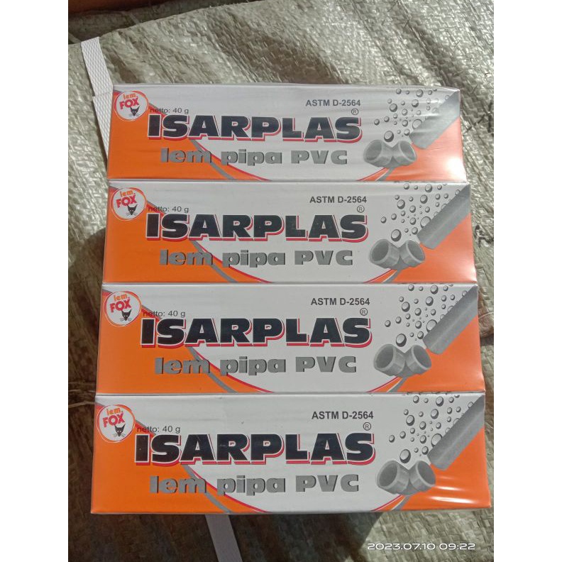 

KODE D98Q ISARPLAS LEM PIPA PVC ASTM D2564