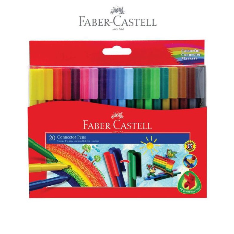 

KODE P32G connector pen 2 faber castell spidol