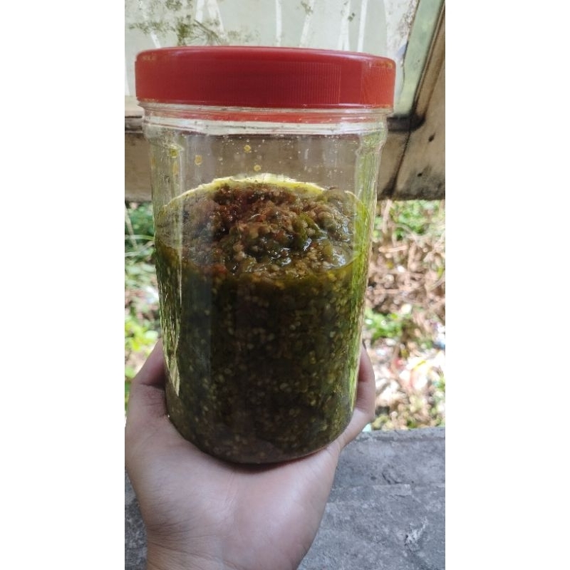 

sambal ijo super pedas home made berat 500gram