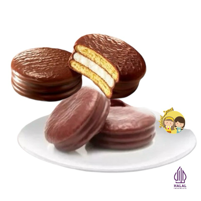 

bGF Grosir - Chocopie Marshmallow 12 X 26 gr Rasa Cokelat Keju by Jadoel_Snack