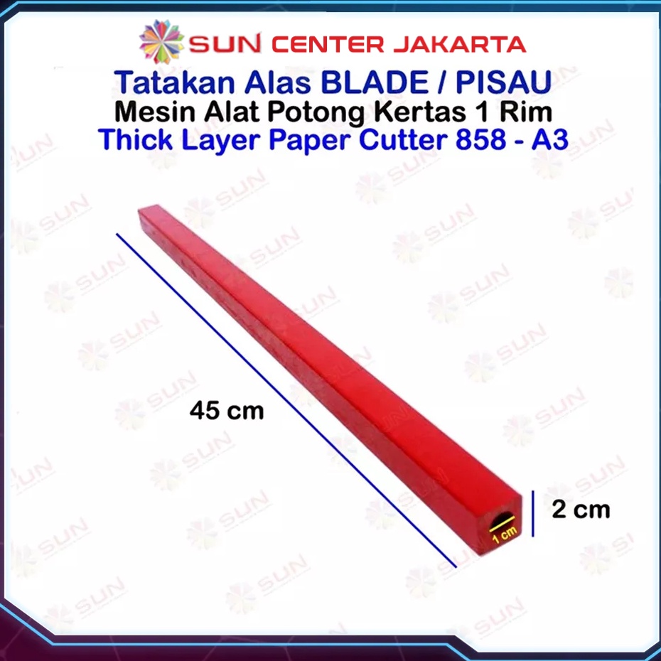 

Cutting Stick Tatakan Pisau Mesin Potong Kes 1 rim 858 A3 868 A3 dan 858 868 A4