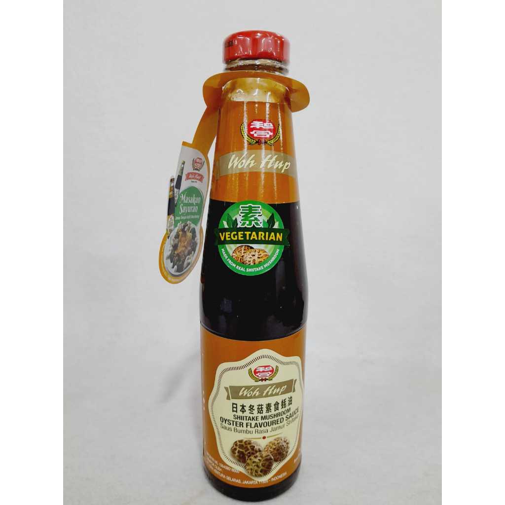 

Woh Hup Vegetarian Oyster Shitake Mushroom Saos Tiram Jamur Vege 500gr