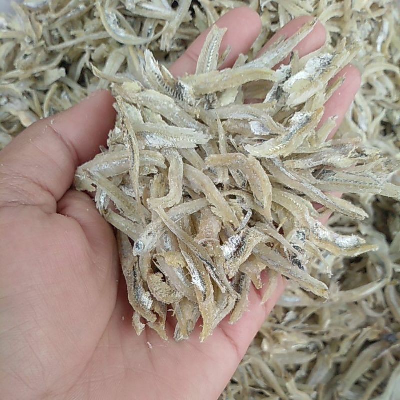 

HG ikan asin teri belah / teri jengki belah super 1 kg