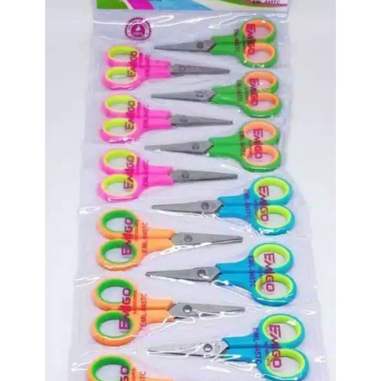 

KODE G78F Gunting Renteng Warna Isi 12 pcssatu lusin gunting