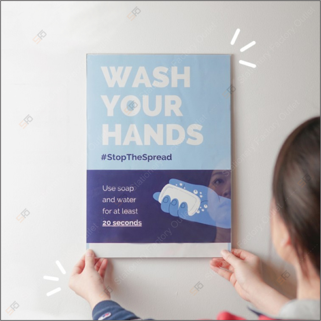 

Tempat Brosur Akrilik Tempel A5 - Tent Card Holder Acrylic Display