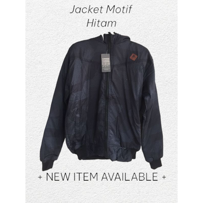 Jacket Parasut Motif