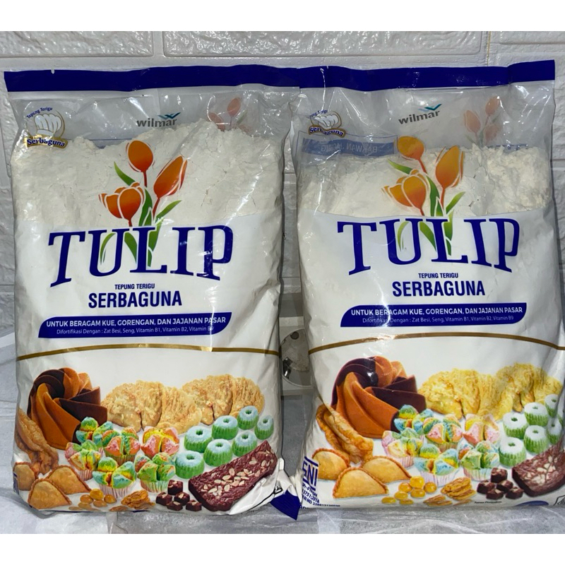 

Tulip tepung terigu serbaguna kemasan 1kg