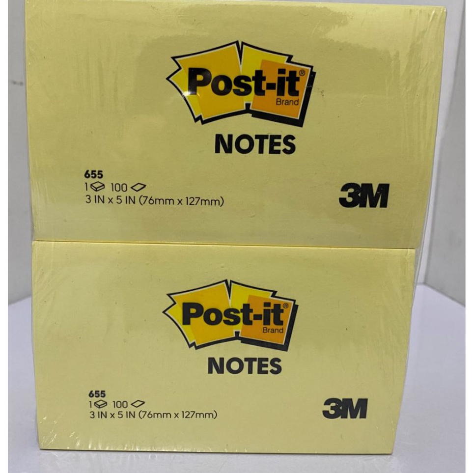 

3M Post it 655 76x127mm Per pad