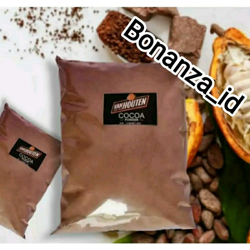 Bubuk Coklat Van HOUTEN COCOA 500 Gram Repack