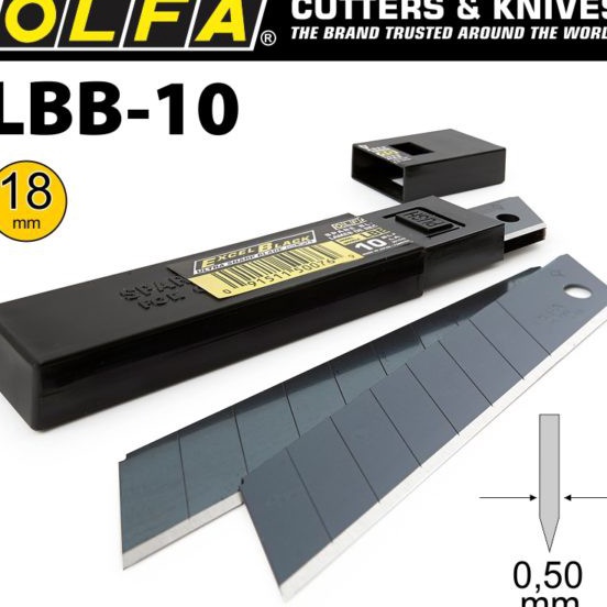 

OLFA Refill Pisau Cutter 18mm LBB1 1pcspack Spare Blade