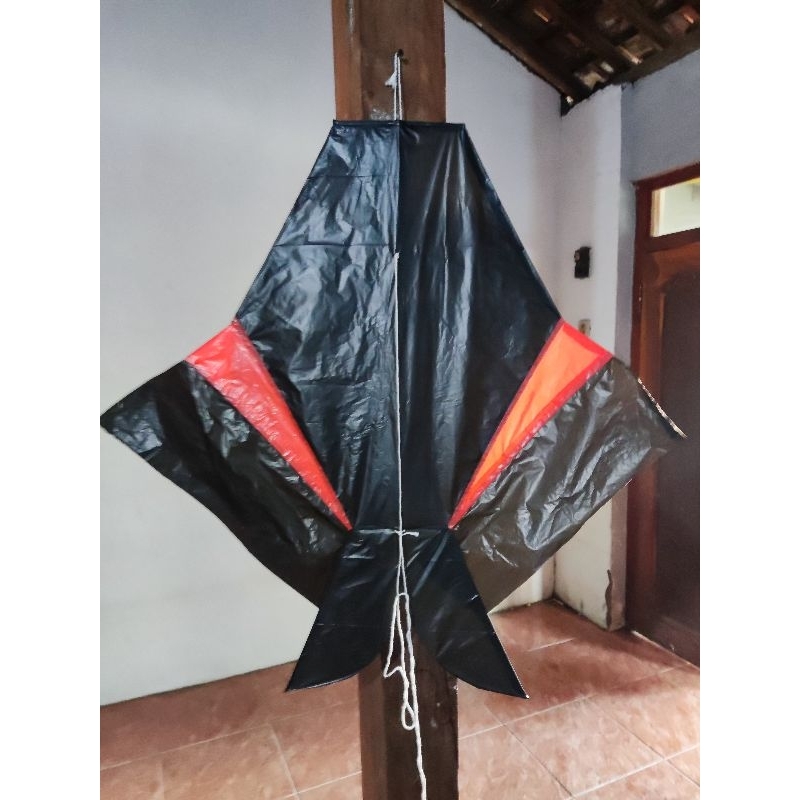 layangan cotek blolong semi  knockdown tinggi 70cm - layangan bebean  semi knockdown - layangan cote