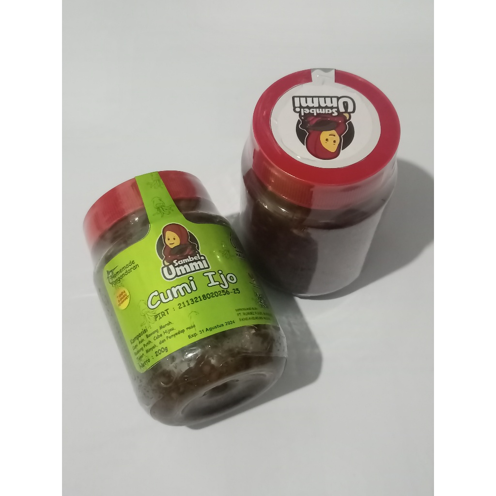 

Sambal Ummi Cumi Ijo | Homemade Pangandaran