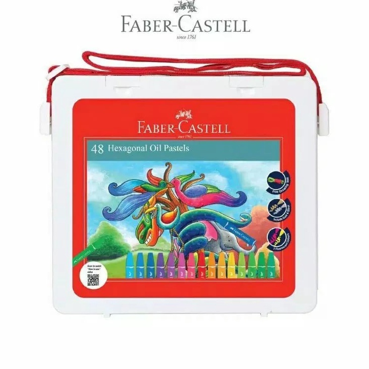 

Big Sale Hexagonal Oil Pastel 48 Faber Castell crayon faber castell 48 warna