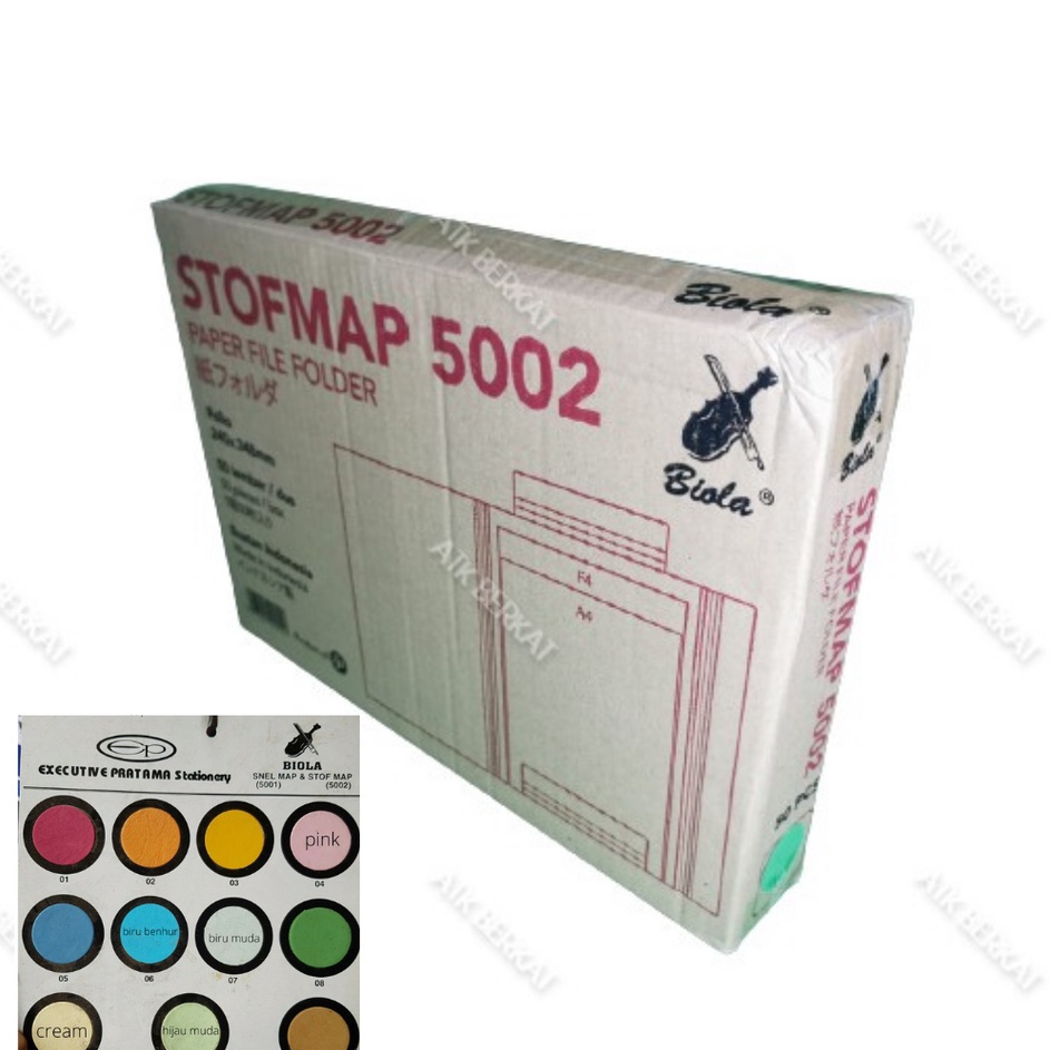 

Modern 5pcs Map folder Kes stopmap buffalo Biola 52