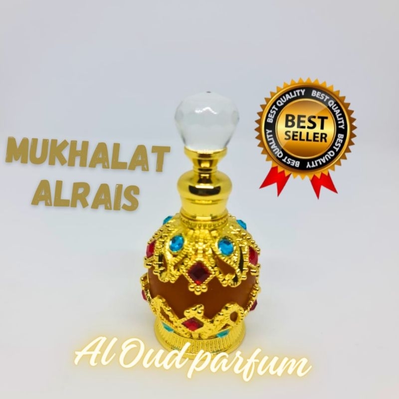 Minyak Arabin Dubai Oud Mukhalat Al Rais Super Original Impor Murnih 100% Non Alkohol