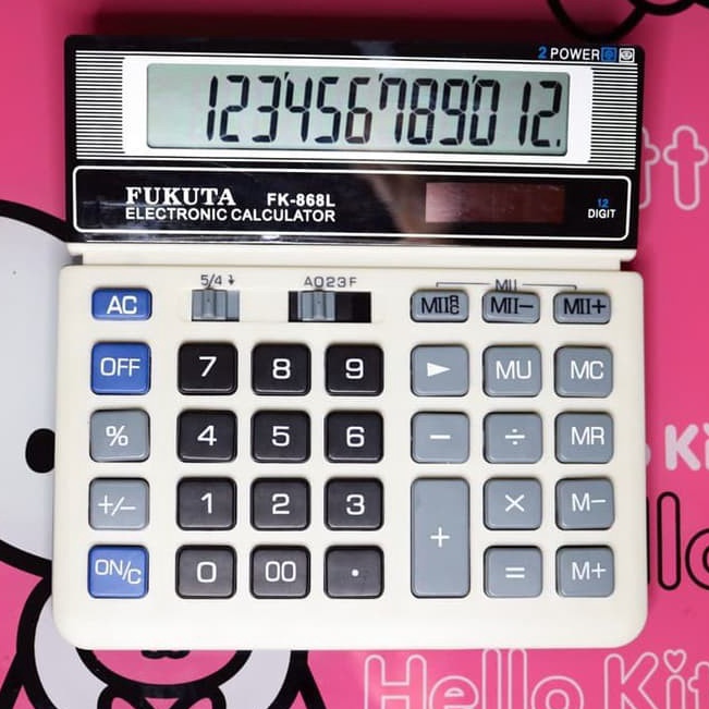 

Kalkulator FK 868 L Calculator 12 Digit Kalkulator