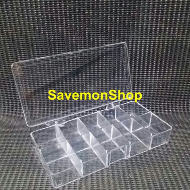 

Bestseller Tempat Kosmetik Akrilik Sekat Box Kotak Sekat Akrilik Make Up Box Aksesoris Manik Manik Jewelry Anting Kalung Gelang Perhiasan Poble