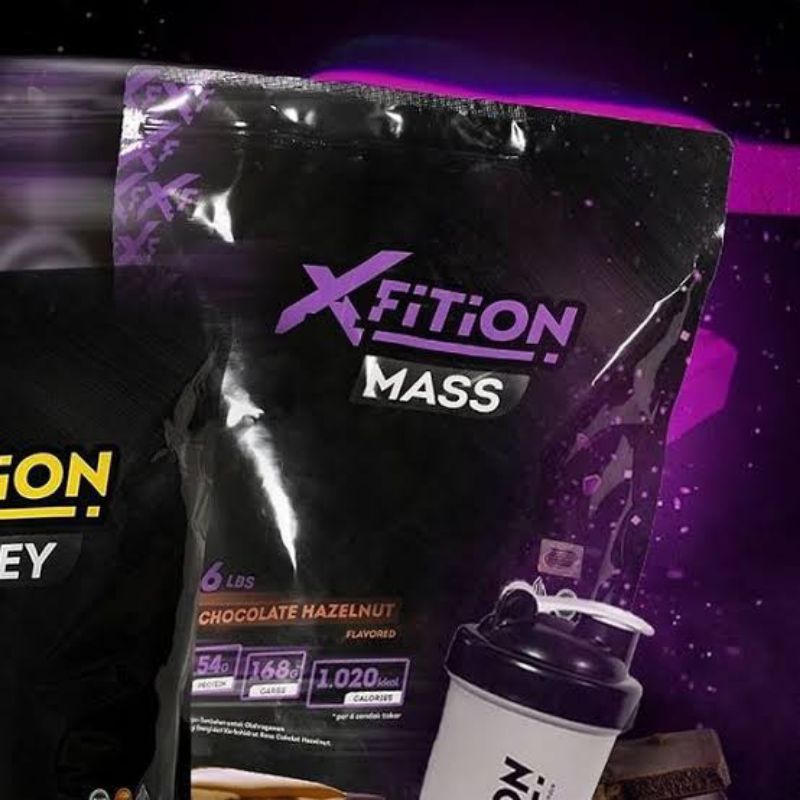 Xfition Mass Gainer 6 Lbs HALAL BPOM Susu Xfition Mass Gainer 6Lbs Suplemen Fitness Penambah Berat B