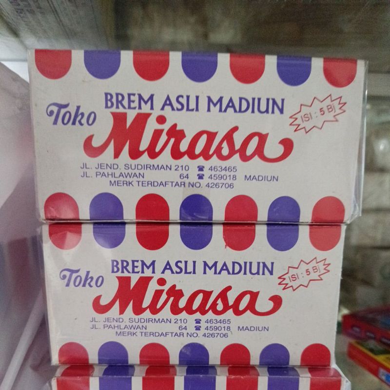 

BREM MIRASA ASLI MADIUN KEMASAN SEDANG