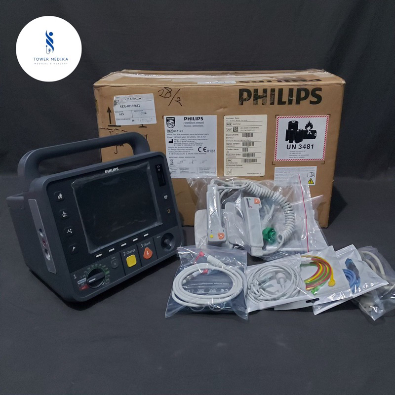 PHILIPS HEARTSTART INTREPID 2 (INTREPID + SPO2 + NIBP + PACING + QCPR)