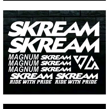 sticker cutting fixie/sticker sepeda fixie skream