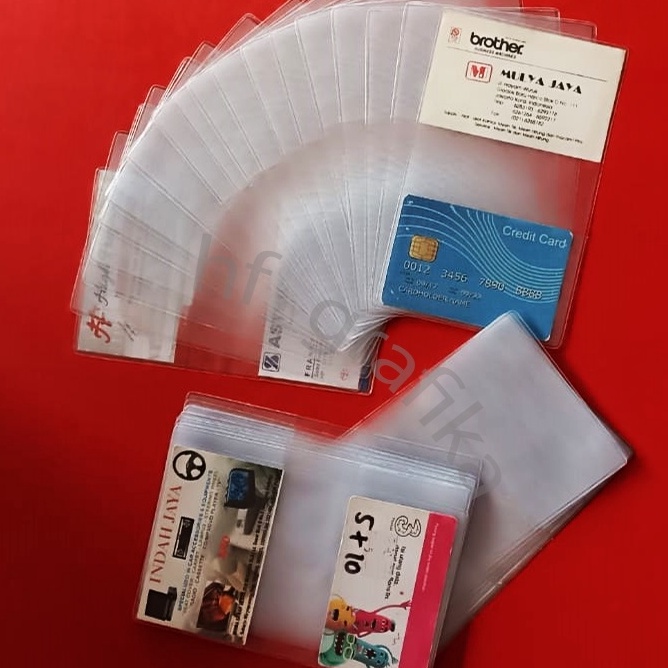 

Best Product Plastik Mika Isian Kartu Nama 2 Slot 1 Pack 1 Lembar