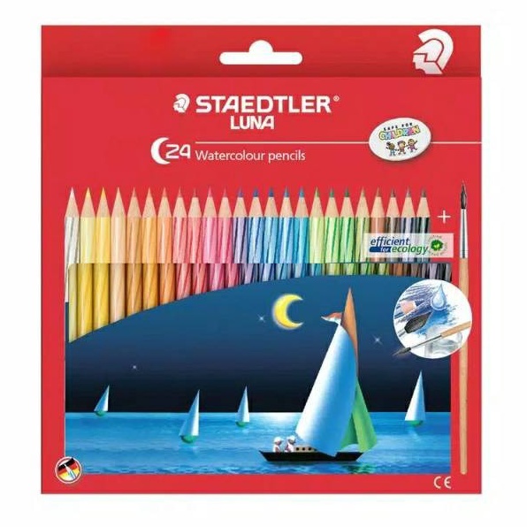 

Pensil Warna Staedtler Luna Watercolour 24 Color