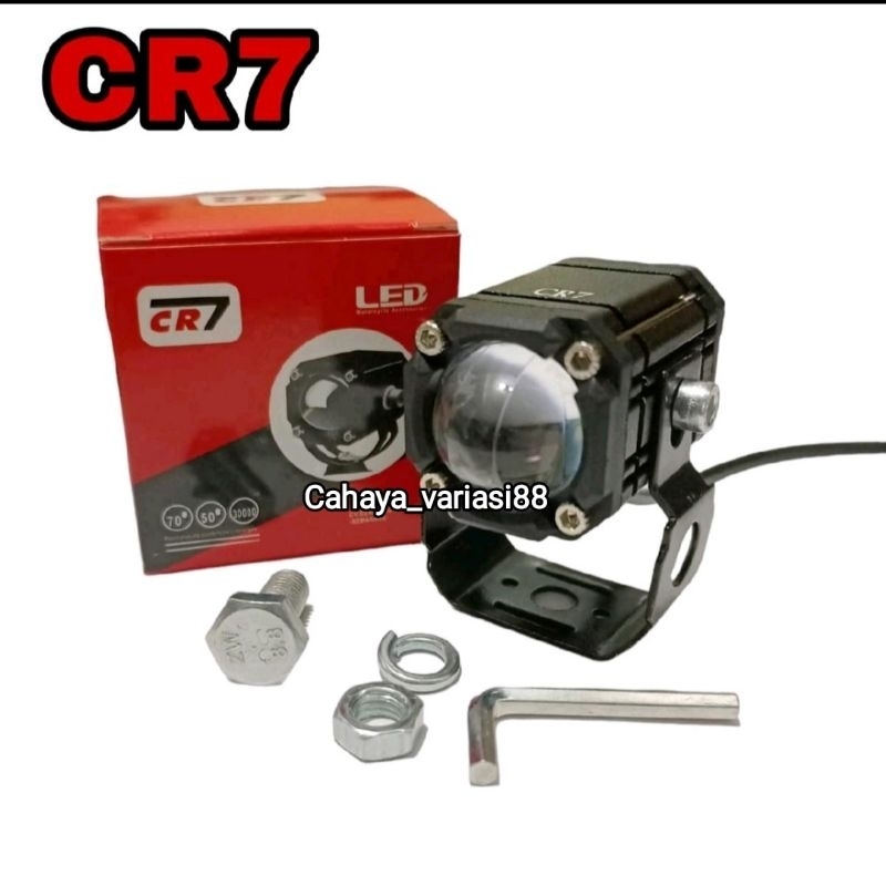 RB Cr7 Lampu Tembak Laser D2 mini /Lampu motor mobil universal