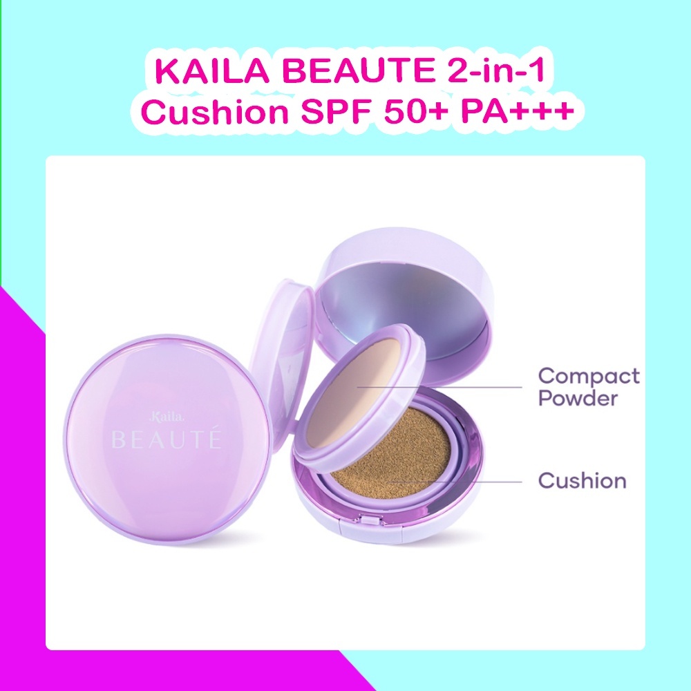 KAILA BEAUTE 2-in-1 Cushion SPF 50+ PA+++