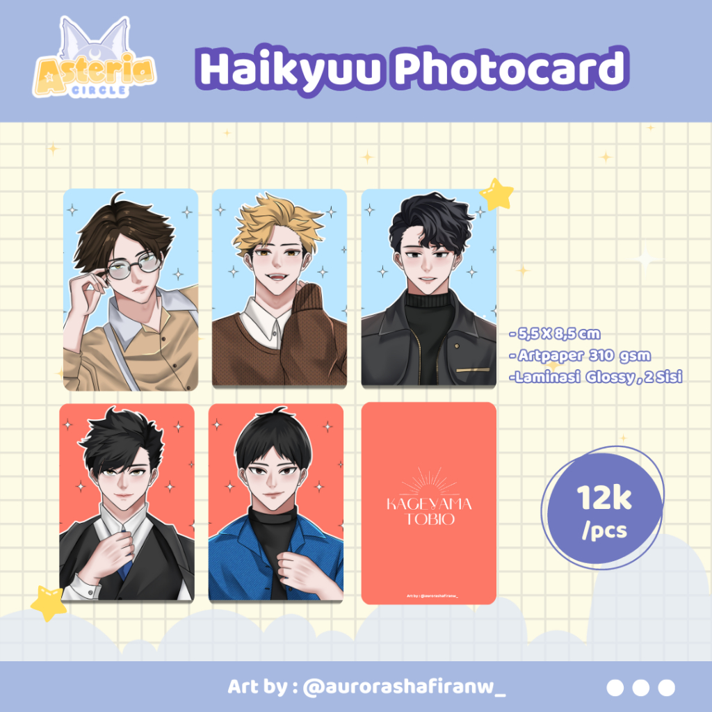 Haikyuu Timeskip Photocard
