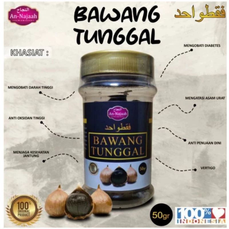 

Bawang tunggal hitam black garlic ORIGINAL premium