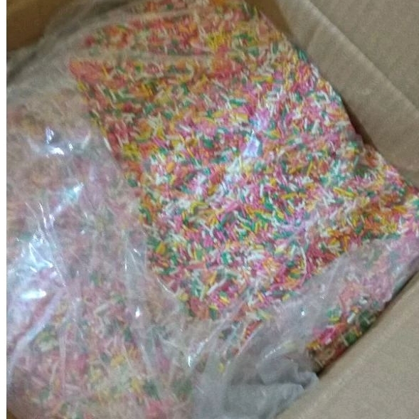 

Mesis 818 Warna Rainbow / Coklat 500GR