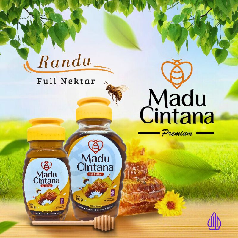 

Madu CINTANA Nektar RANDU Pure Raw Honey 100% Premium